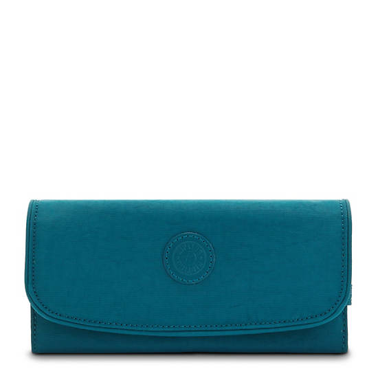 Kipling Money Land Snap Wallet Wallets Bold Emerald | CA 2194FD